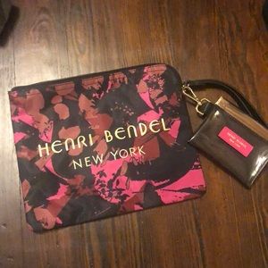Henri bender clutch with change purse